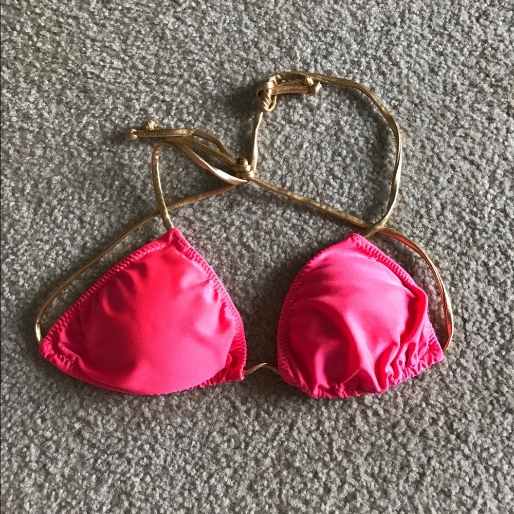 Ravish Sands Passion Pink Triangle Top Large-SOLD