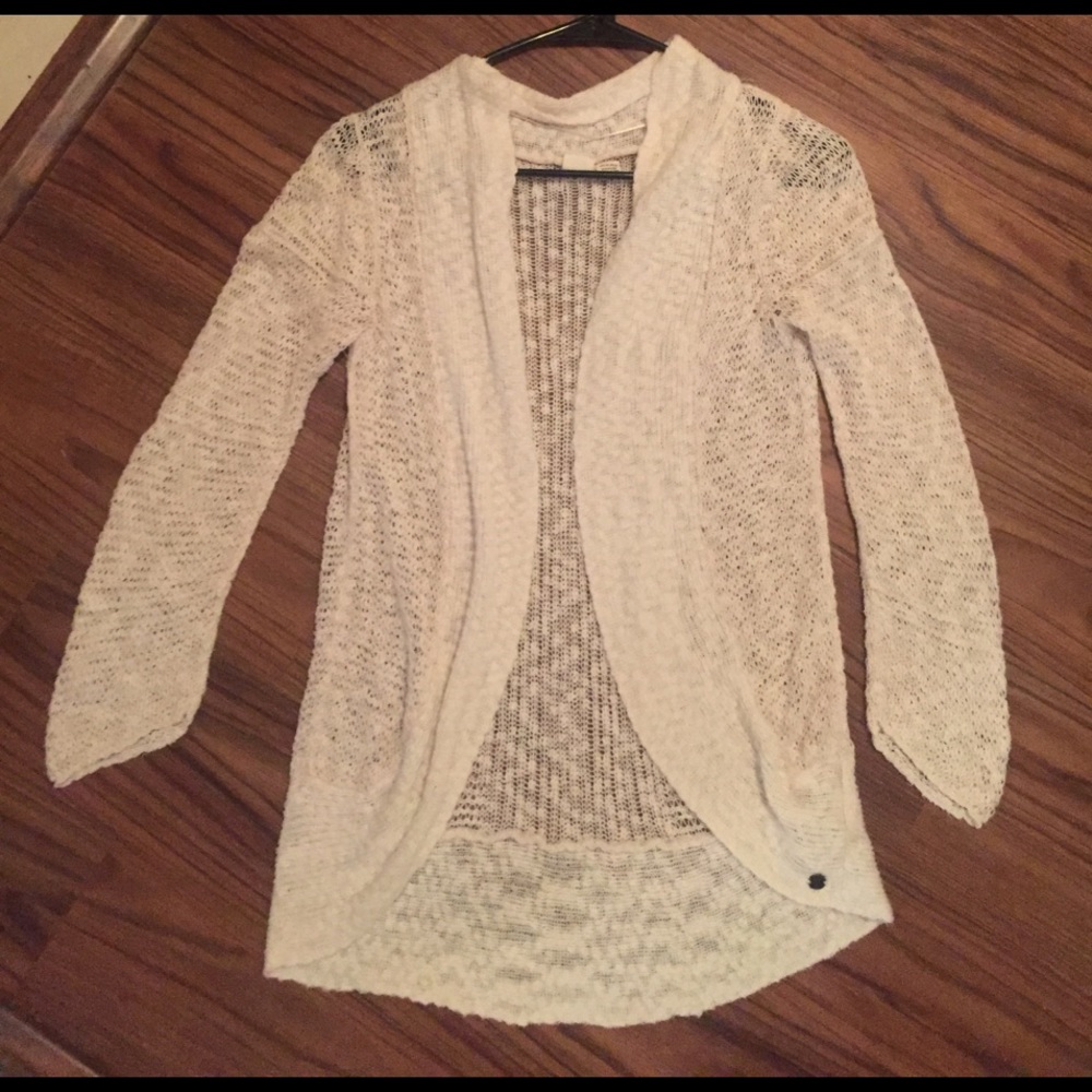Roxy cream cardigan