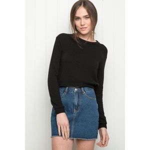 Belinda Denim Skirt // Brandy Melville