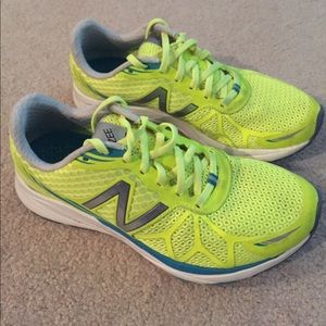 New Balance Neon Yellow Shoes