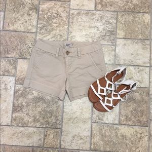 American eagle midi shorts super stretchy cotton