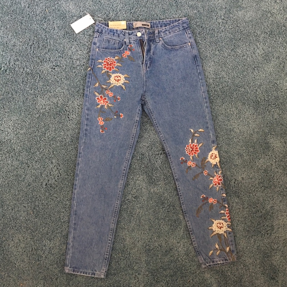 Topshop (MOTO) Joni High Waisted Skinny Jeans