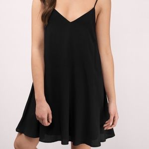 Tobi Black Shift Dress