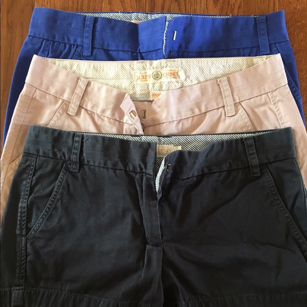 J.crew shorts (3 pairs)