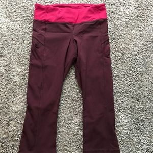 Lululemon yoga capris
