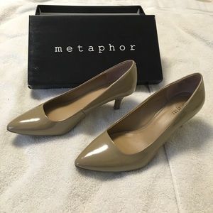 Tan colored dress shoes