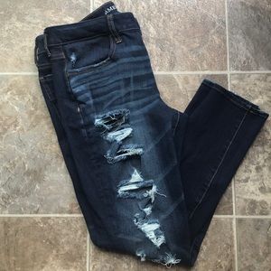 Like new jeans; jegging size 12 short