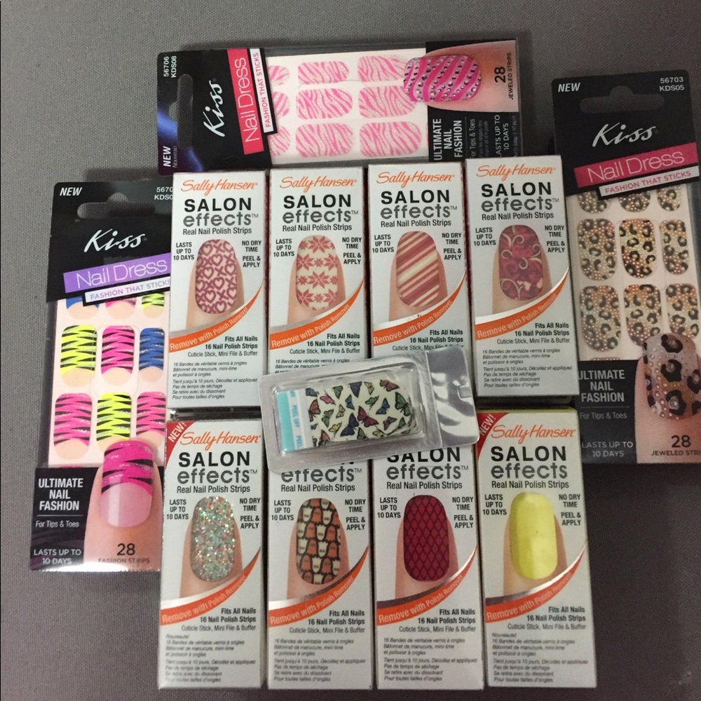 Nail polish strips