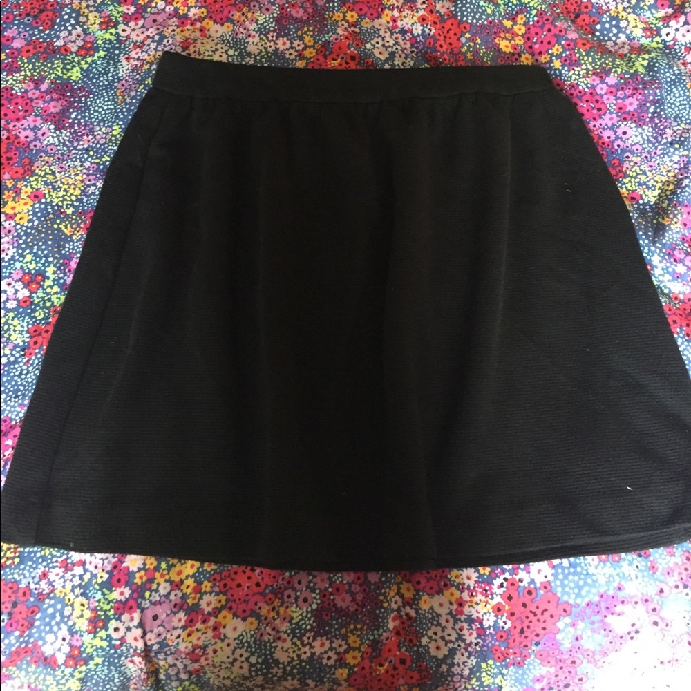 Black skirt