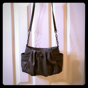 Small Vera Wang crossbody clutch