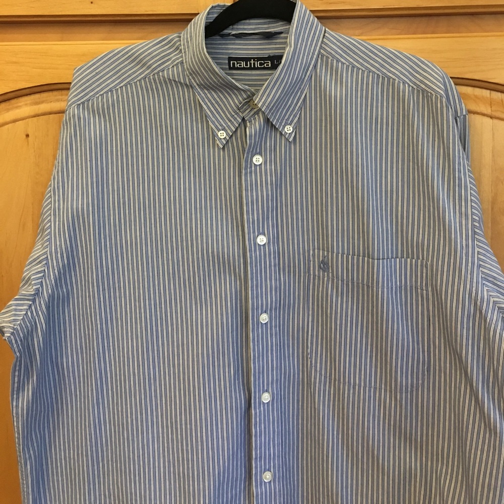 Nautical Cotton Button Down