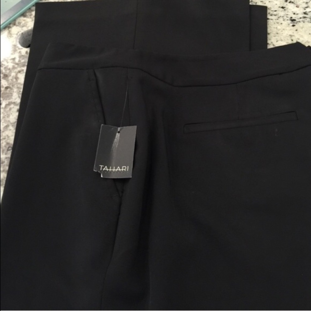 NWT $178 Black Tahari Pants