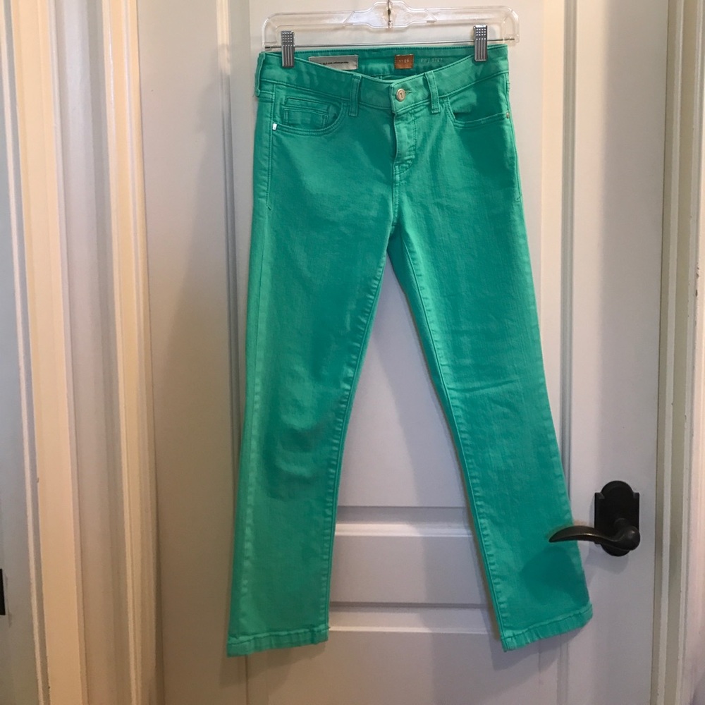 Anthropologie Pilcro and the letterpress capris