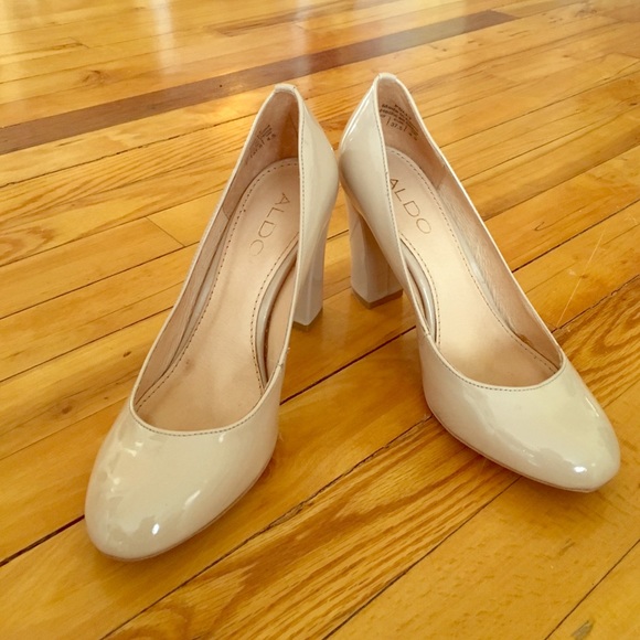 Aldo summer neutral heel - Picture 1 of 3