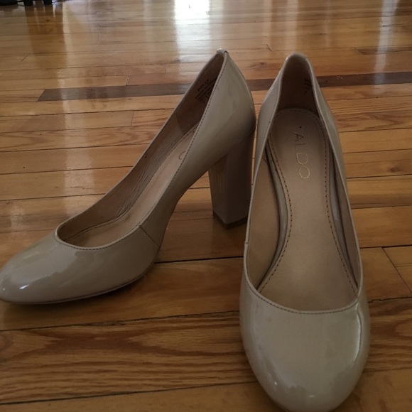 Aldo summer neutral heel - Picture 2 of 3