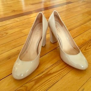 Aldo summer neutral heel