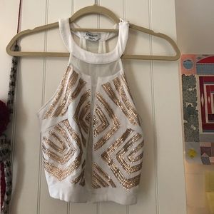 Bebe crop top size XS