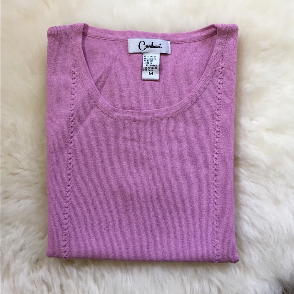 Corducci Sweet Pink Tank Top