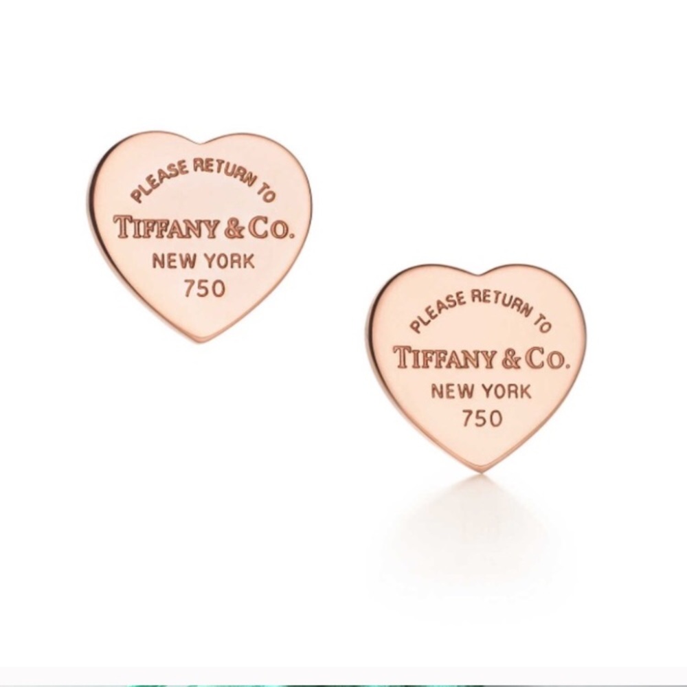 ISO Tiffany Rubedo Heart Earrings