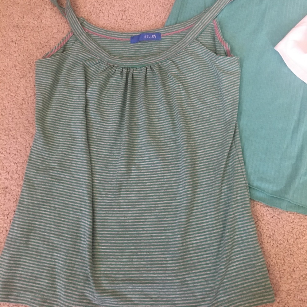 Lot of 5 tank tops layering GAP J. Crew Old Navy - Picture 4 of 8