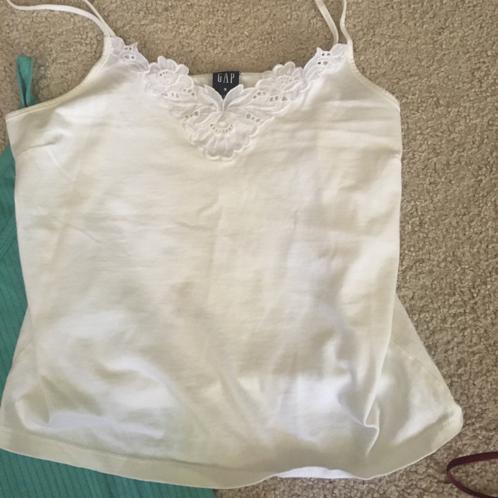 Lot of 5 tank tops layering GAP J. Crew Old Navy - Picture 6 of 8