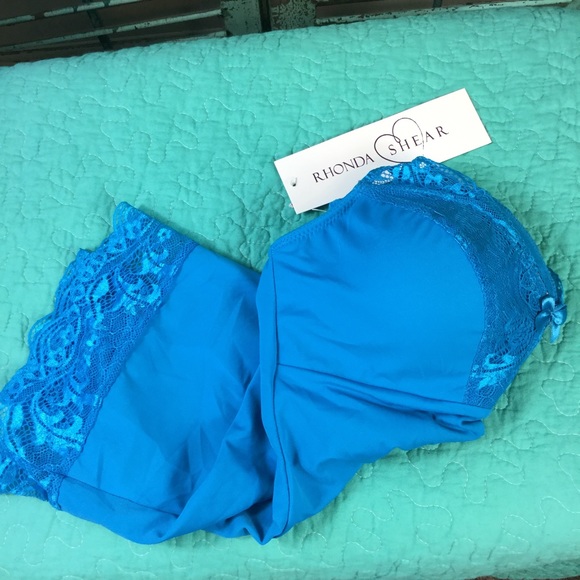 NWOT Rhonda Pin Up Smoothing Tank Built in Bra - Picture 5 of 7