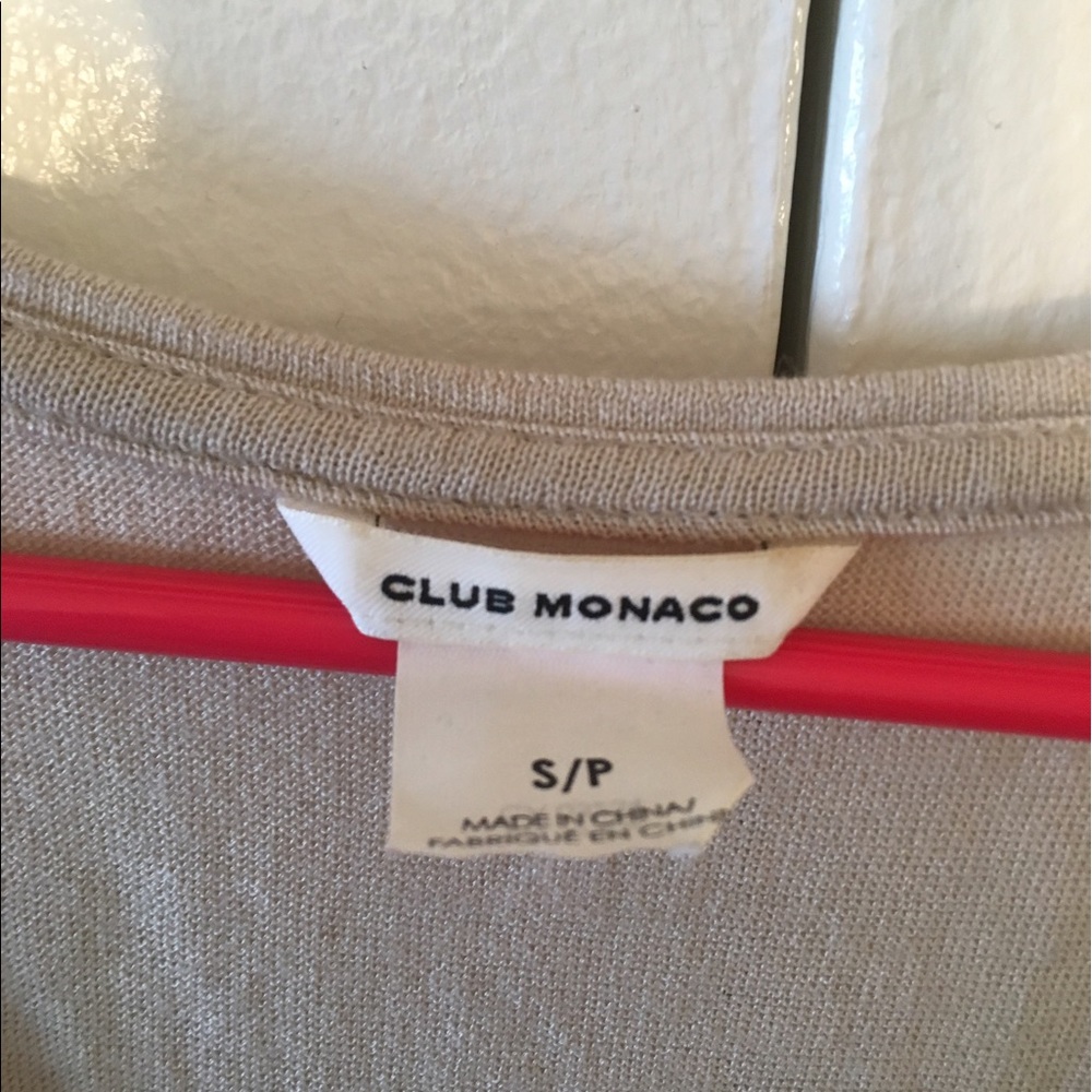 Club Monaco Ruffled Tank - Picture 3 of 3