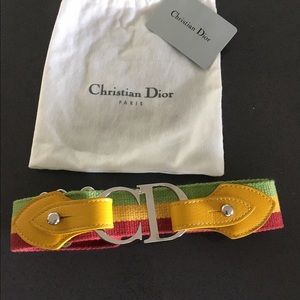Authentic Christian Dior Belt