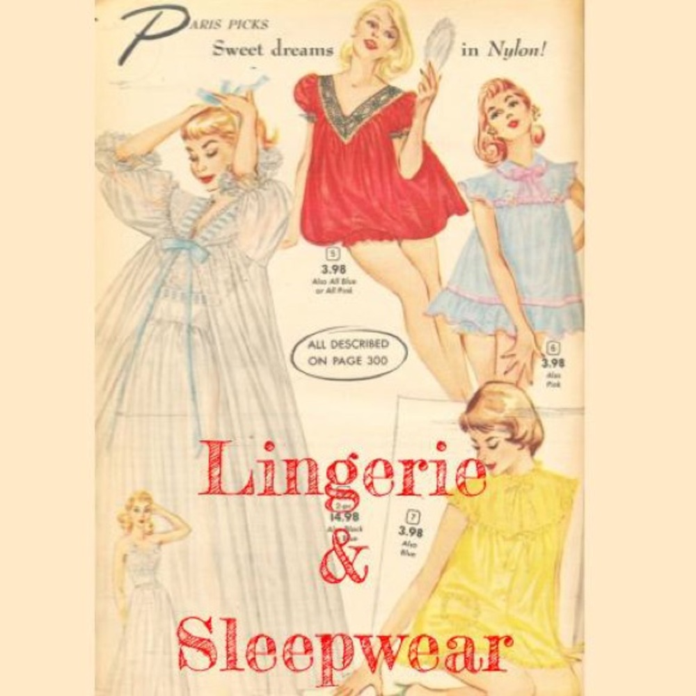 Lingerie And Sleepwear
