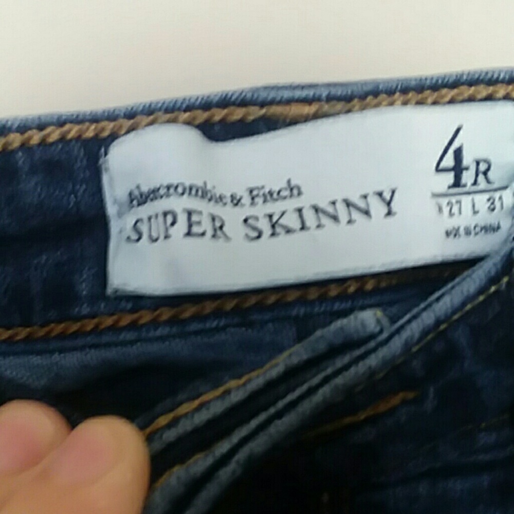Traded Abercombie and Fitch jeans