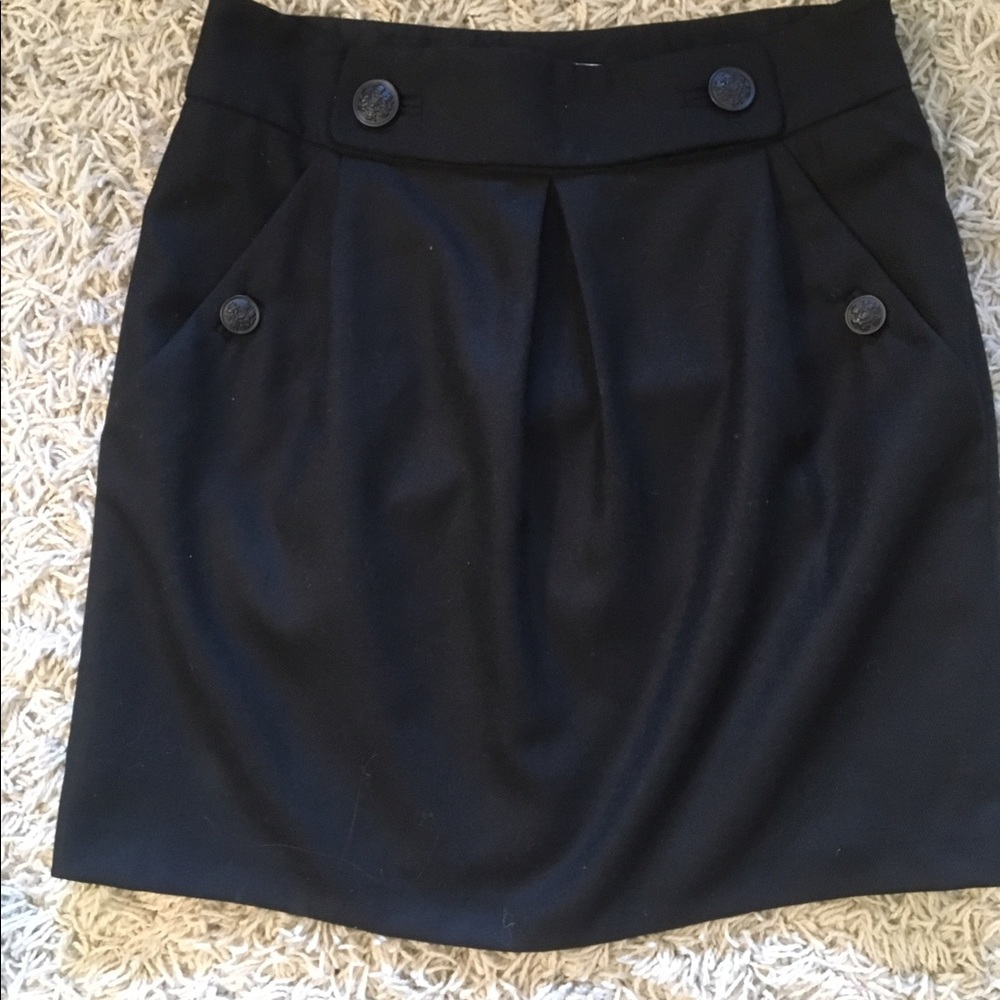 Buttoned Banana Republic Skirt