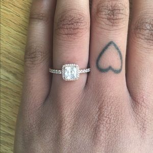 Rose Gold Timeless Elegance Pandora Ring