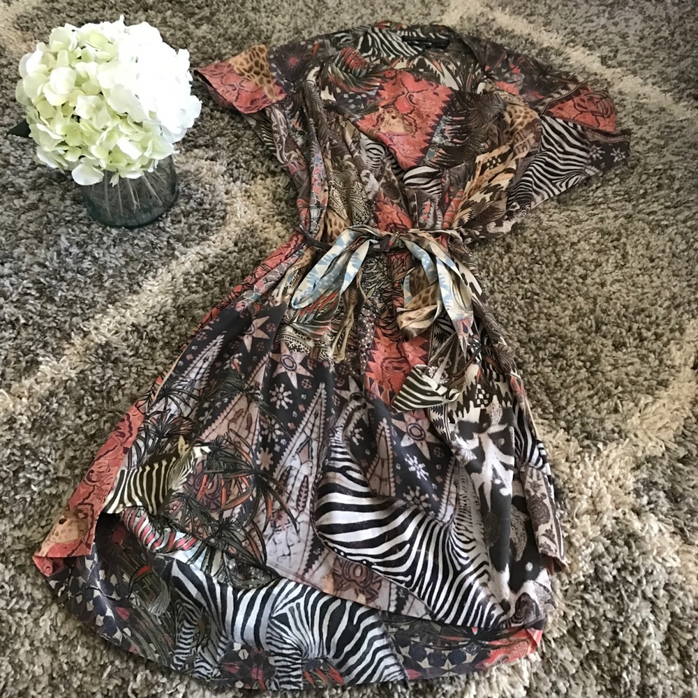 AllSaints print dress