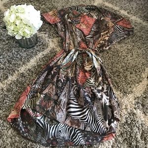 AllSaints print dress