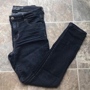 Like new dark wash jegging jeans size 10 short
