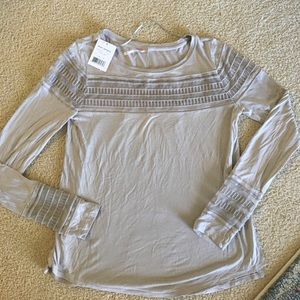 NWT Free People "Roxie" long sleeve shirt