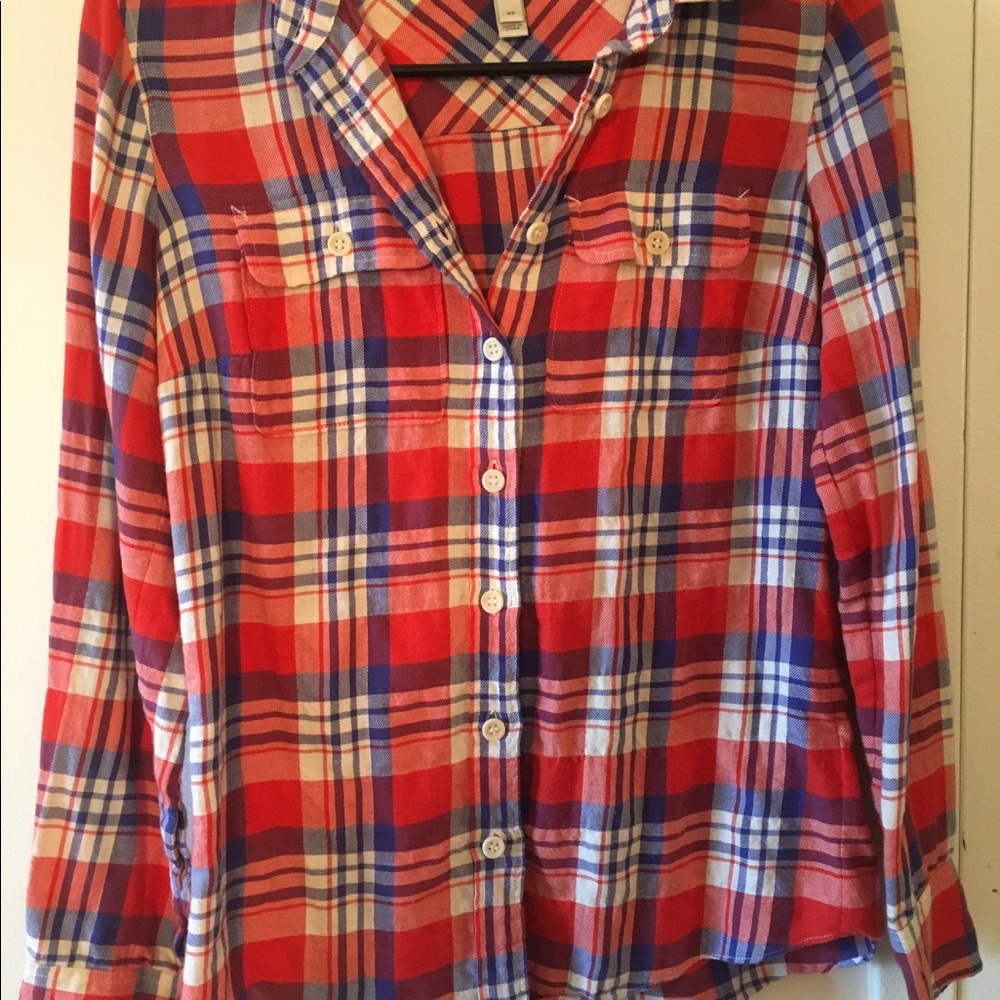 J-Crew flannel