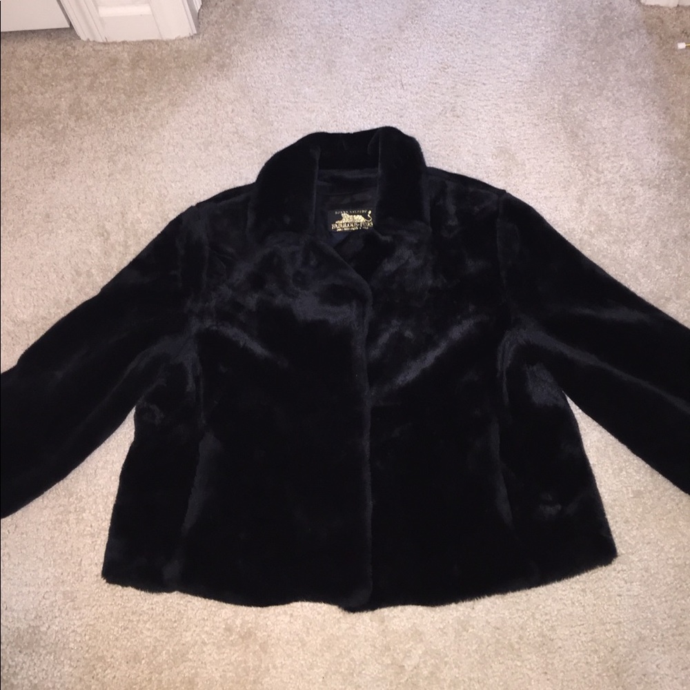 CLOSET CLEAR OUT SALE!!  Faux Fur Bomber Jacket