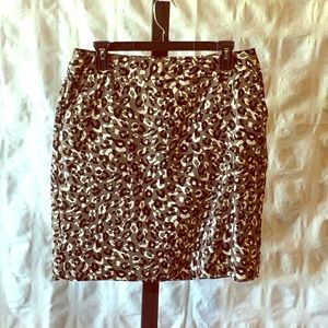 Merona leopard print skirt Merona leopard print skirt