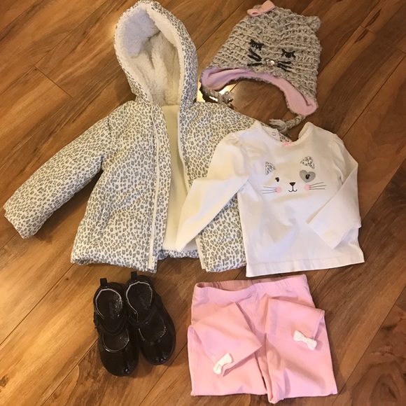 Little Me Other - Coat + Outfit Bundle NWOT