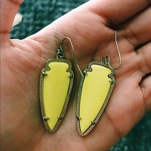 Kendra Scott Neon Yellow Sky's