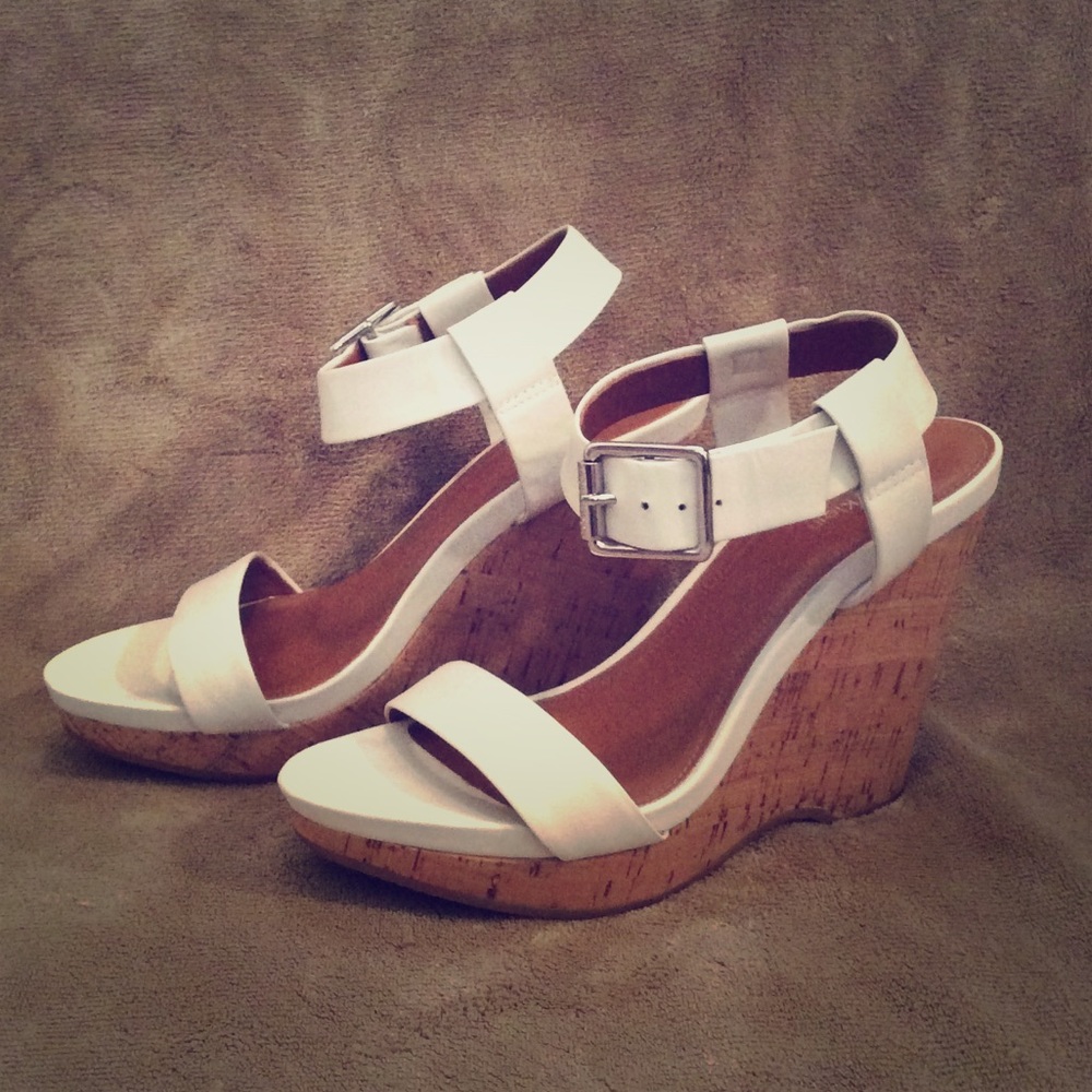 Calvin Klein White Sandals