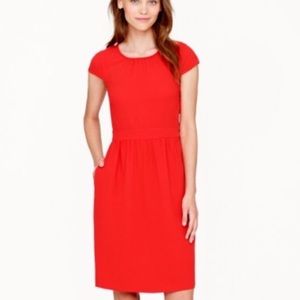 Red J Crew Dress!