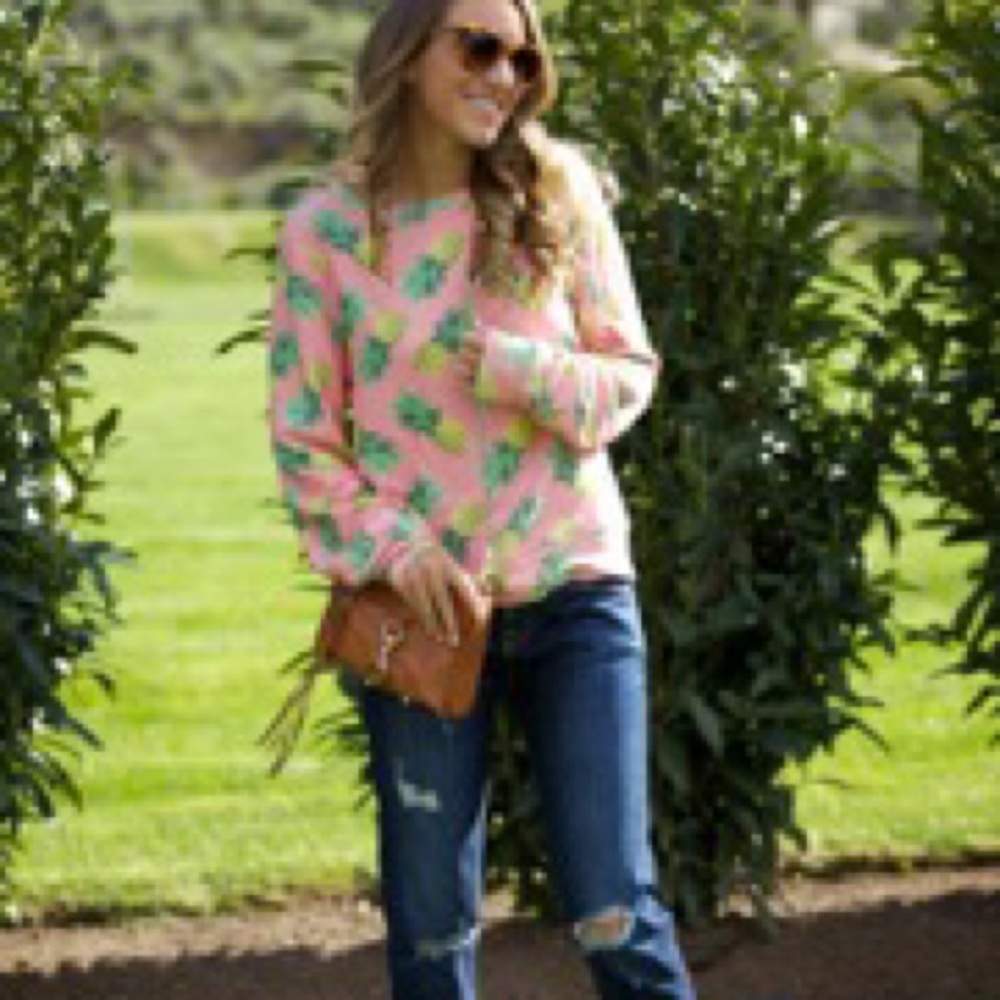 WILDFOX Pineapple Palace Sweatshirt