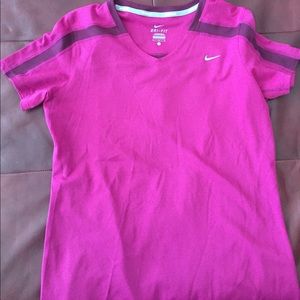 Nike dri-fit short sleeve workout shirt