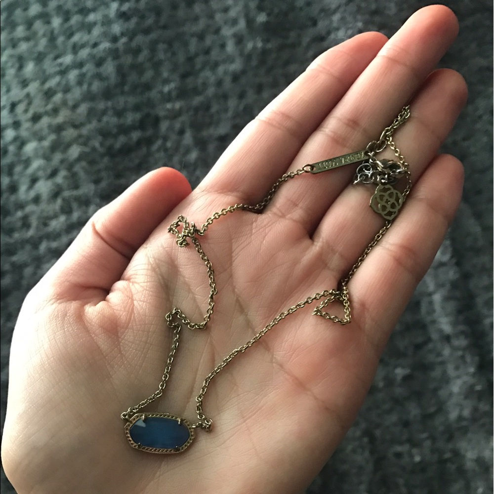 Kendra Scott Periwinkle Elisa Necklace