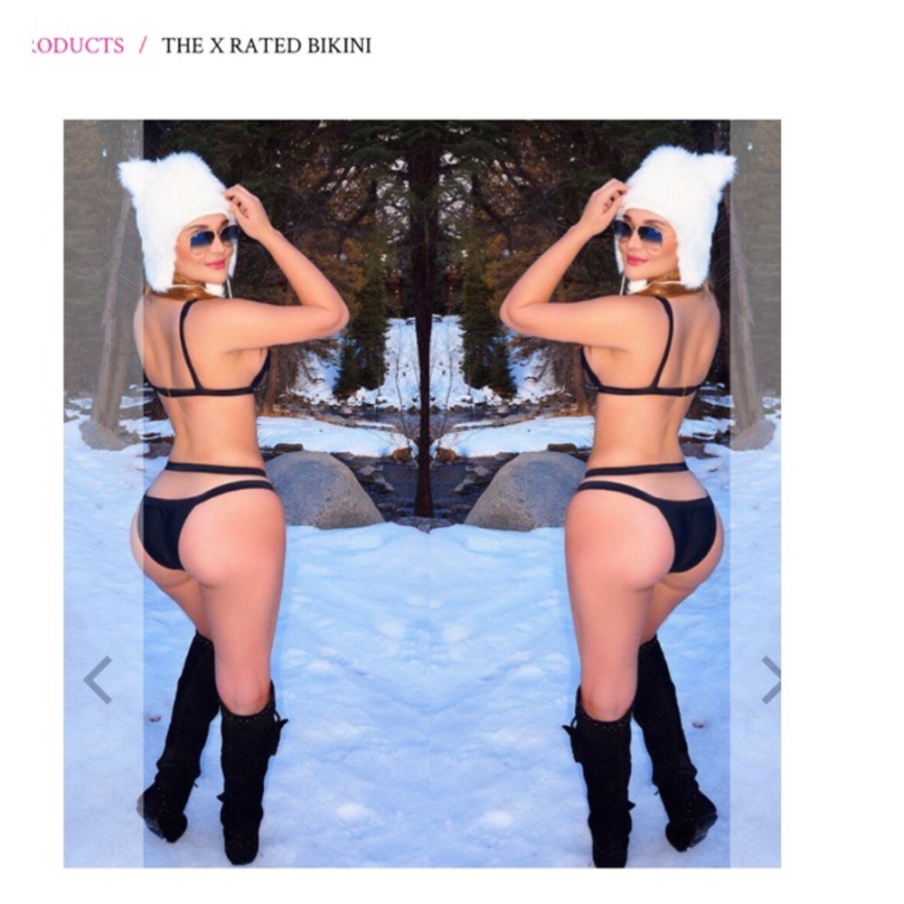 OMG Swimwear - The X rated bikini in black - Picture 6 of 7