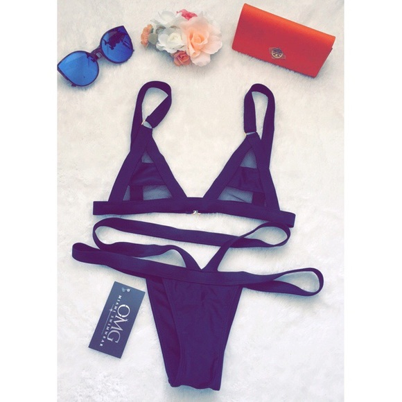 OMG Swimwear - The X rated bikini in black - Picture 2 of 7