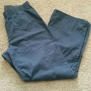 Dark gray scrub pants