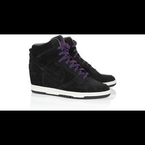 Nike Dunk Sky Hi Suede Wedge Trainers